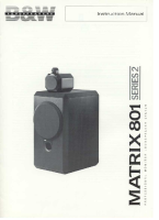 Bowers & Wilkins 801-S-2-Owner-Manual 